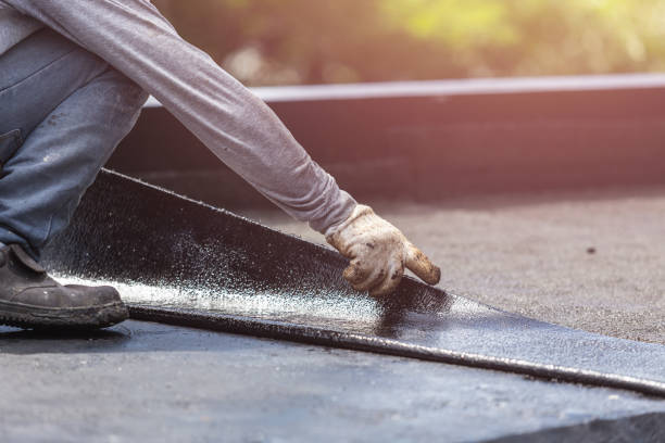 Professional Emergency Waterproofing technician working in Myersville, MD